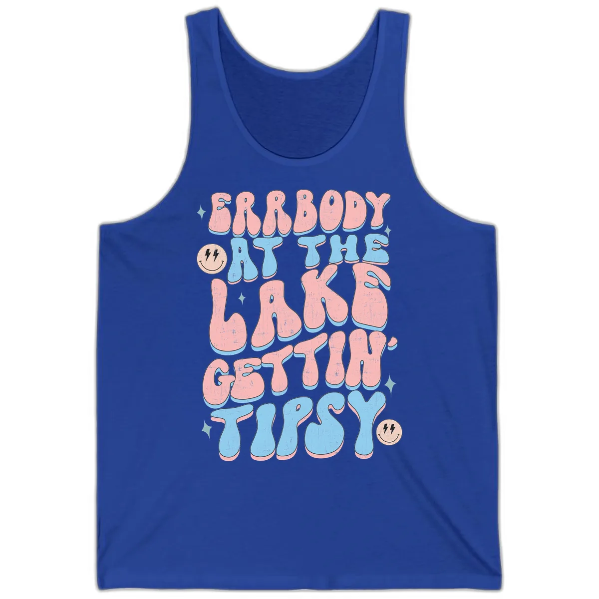 Everybody Gettin Tipsy At The Lake Tank in True Royal