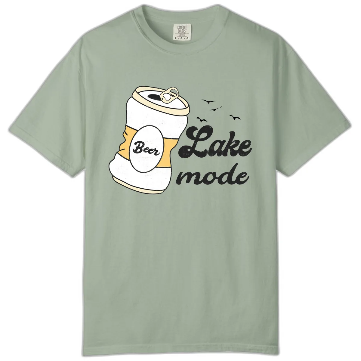 Lake Mode Crushed Beer Can Comfort Color in Bay