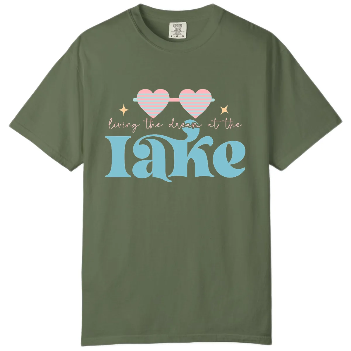 Living The Dream At The Lake Comfort Color in Sage