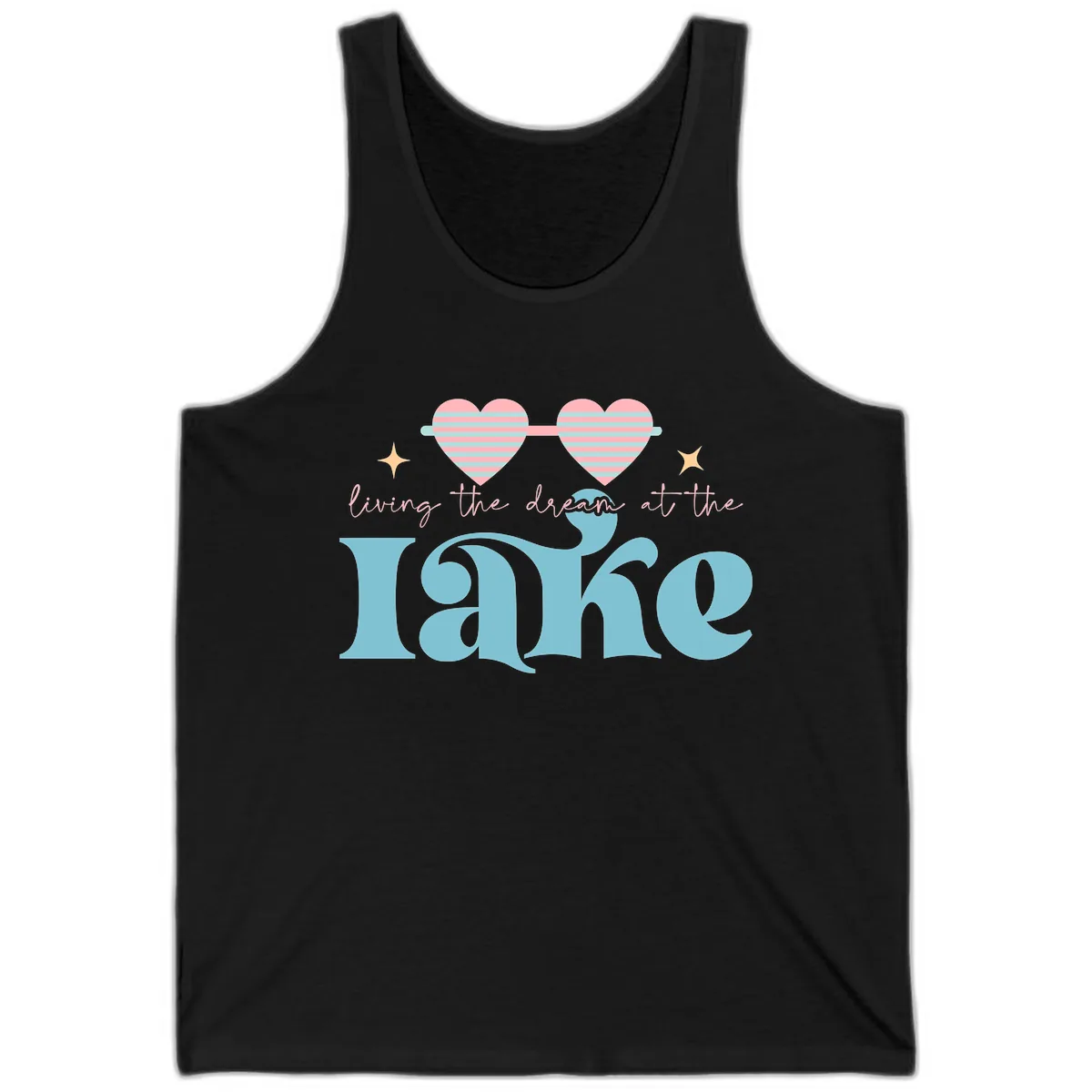 Living The Dream At The Lake Tank in Black