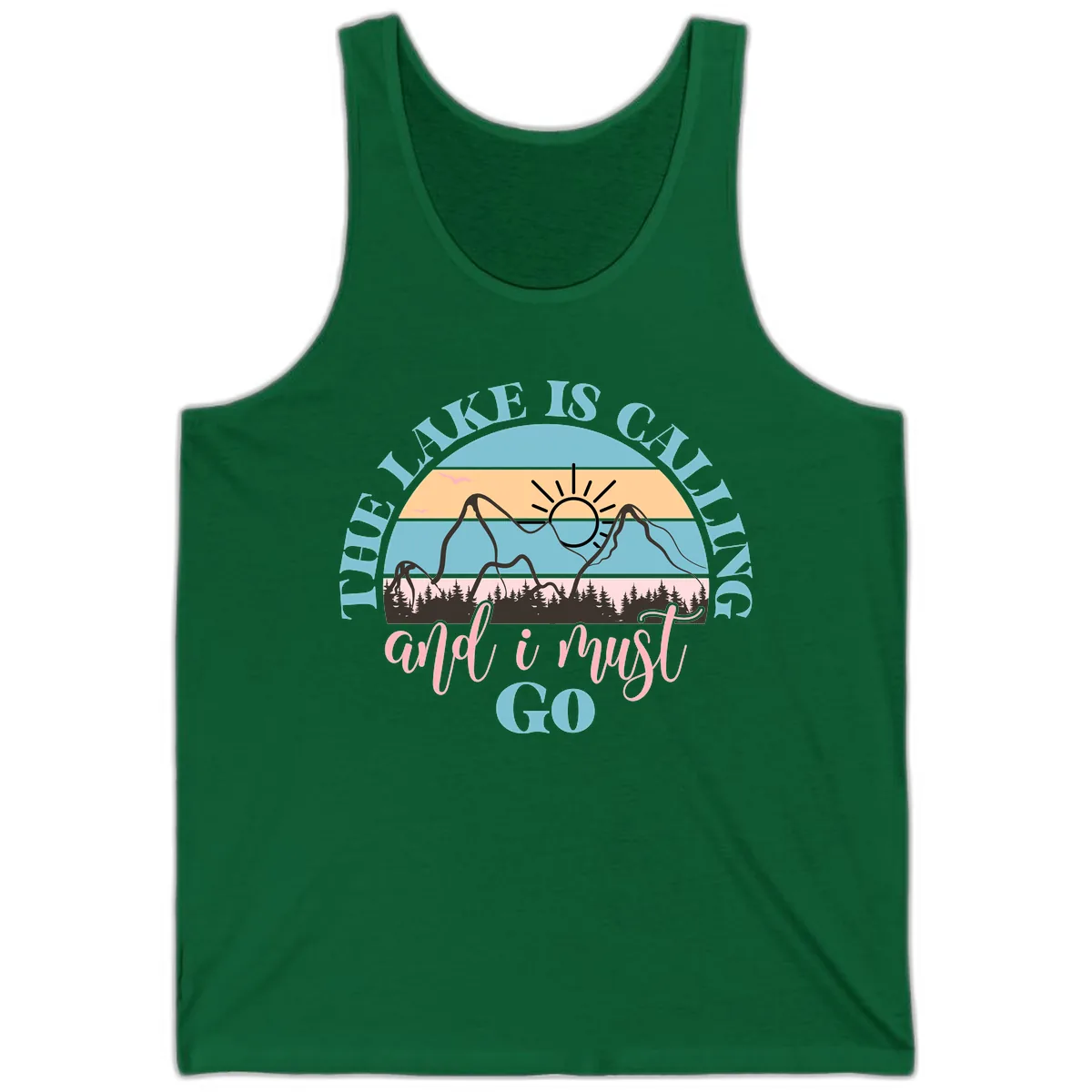 The Lake Is Calling And I Must Go Tank in Kelly