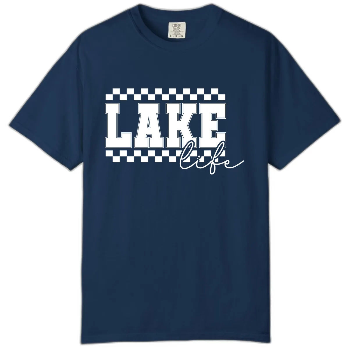 Lake Life Varsity Style Comfort Color in Navy