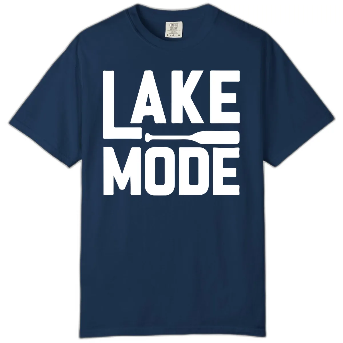 Lake Mode Paddle Design Comfort Color in Navy