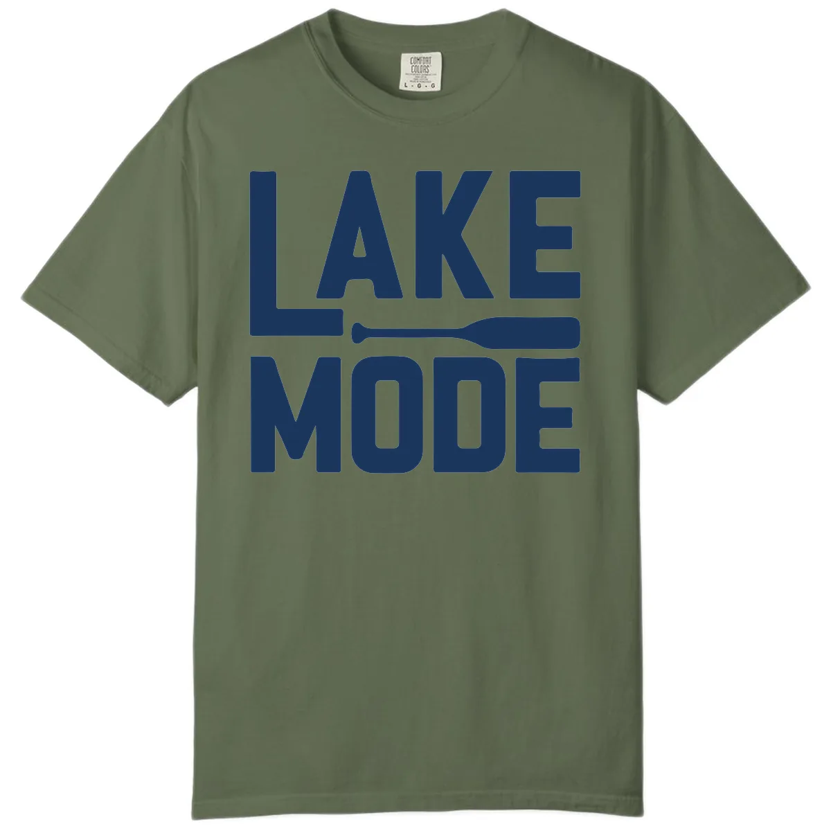 Lake Mode Paddle Design Comfort Color in Sage