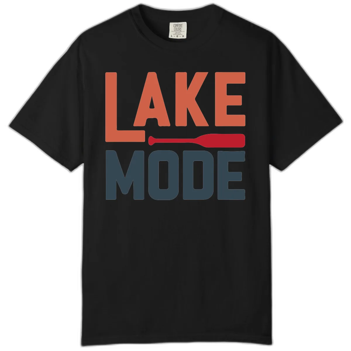 Lake Mode Paddle Design Comfort Color in Black