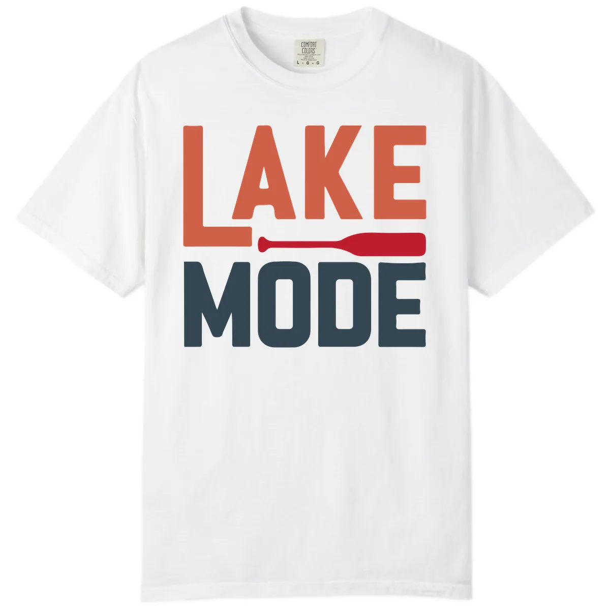 Lake Mode Paddle Design Comfort Color in White
