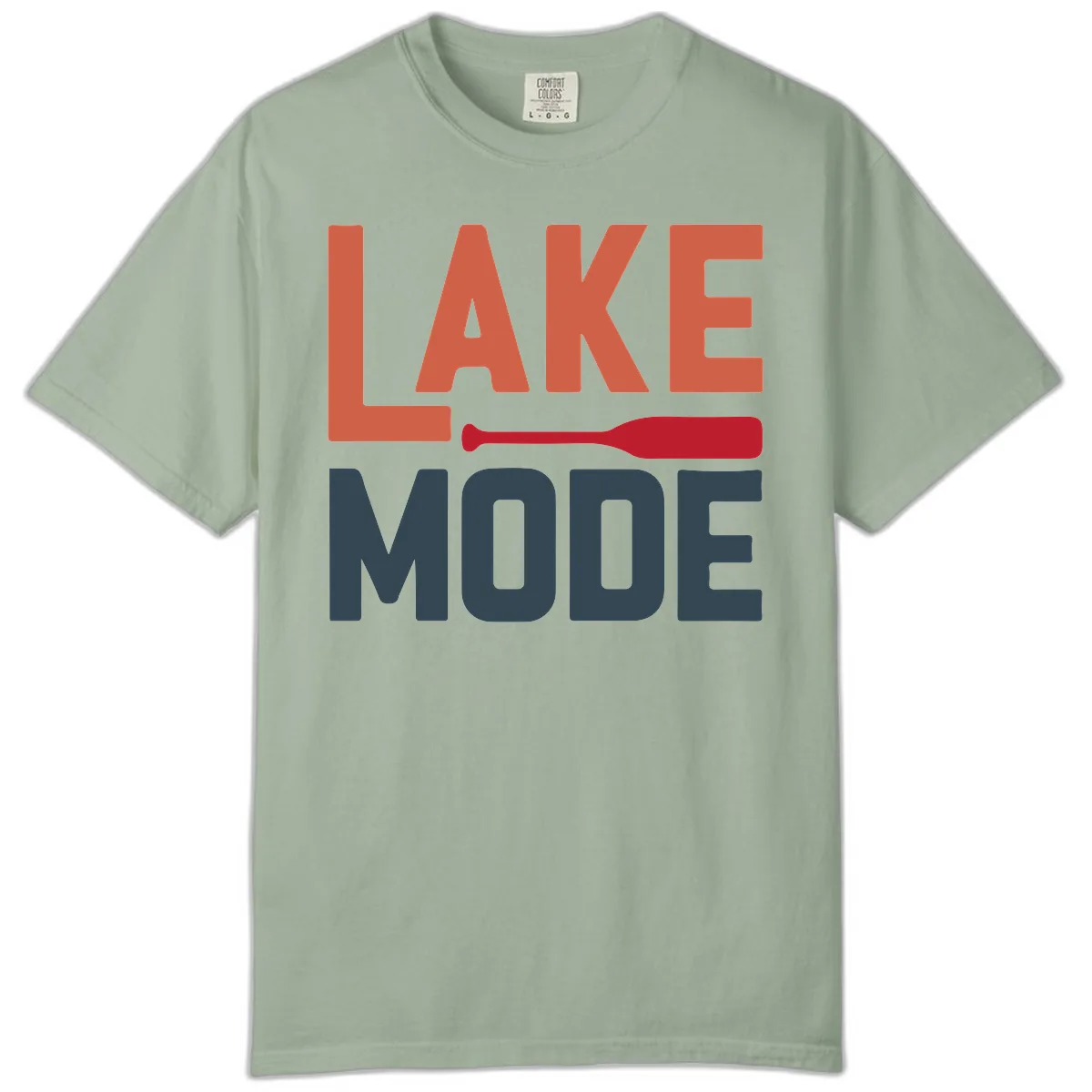 Lake Mode Paddle Design Comfort Color in Bay