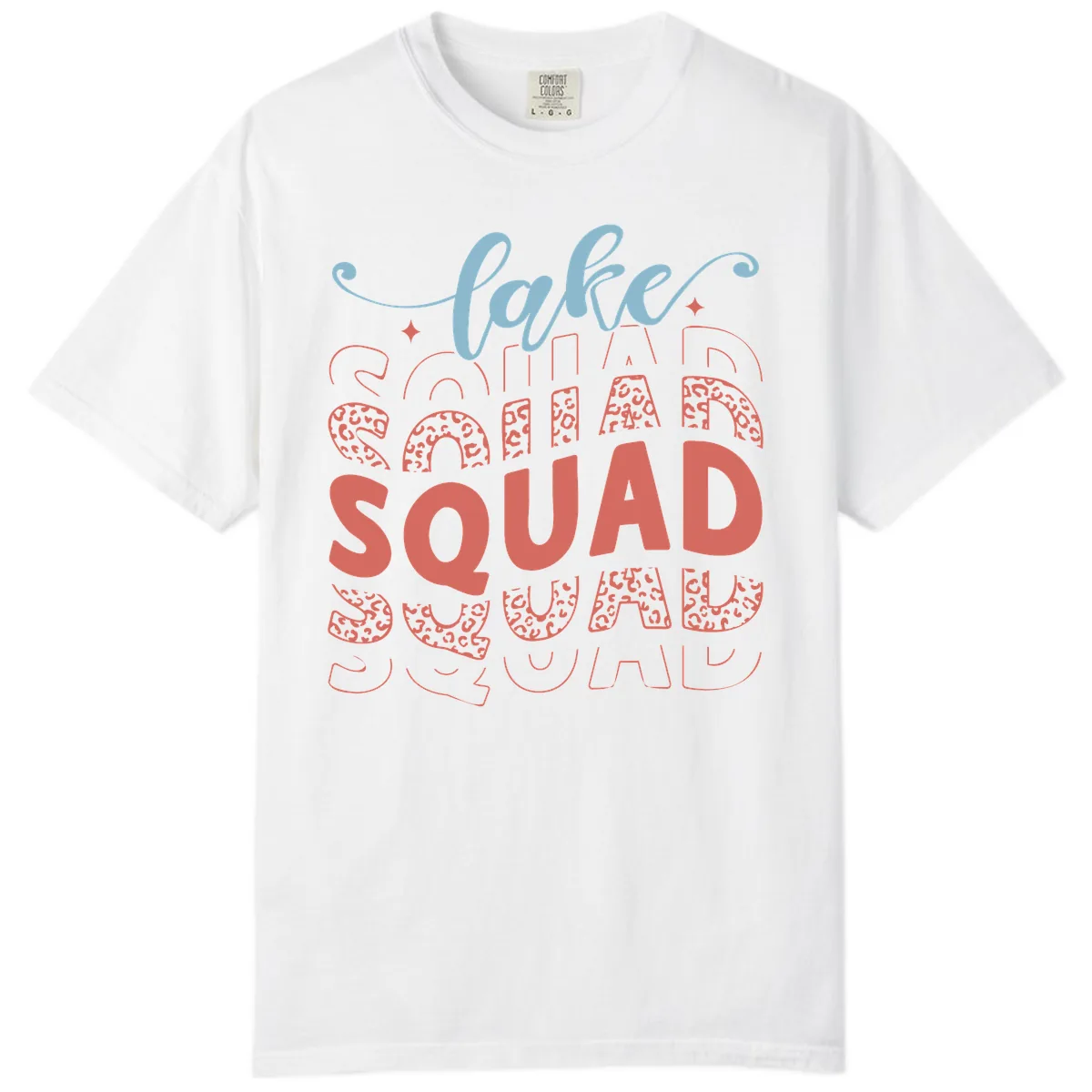 Lake Squad Lifestyle Design Comfort Color in White