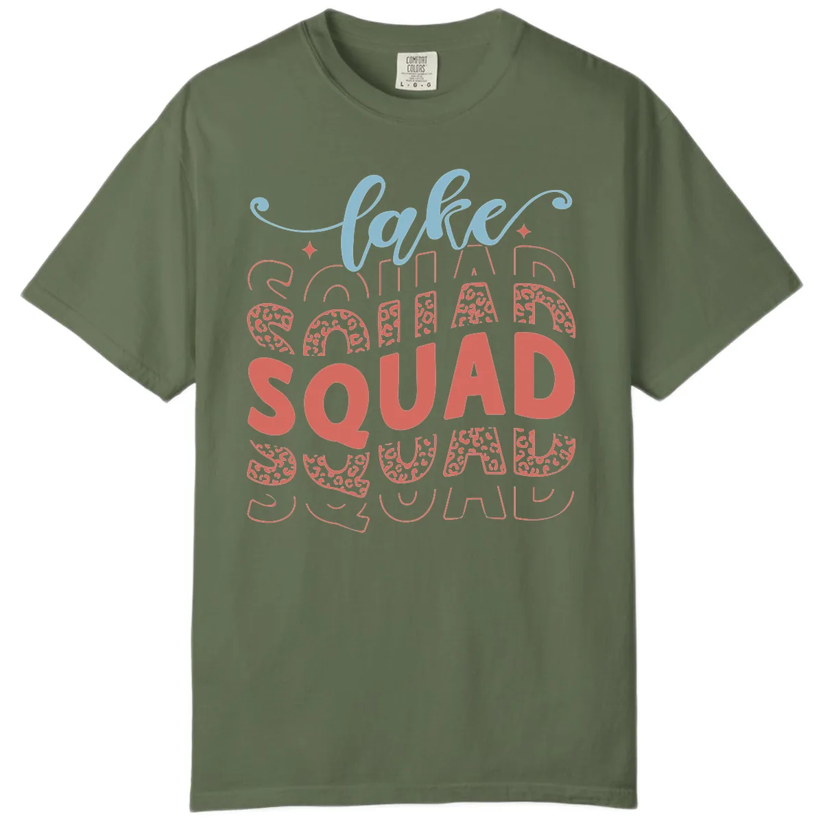 Lake Squad Lifestyle Design Comfort Color in Sage