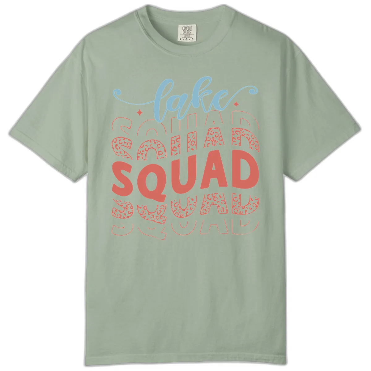 Lake Squad Lifestyle Design Comfort Color in Bay