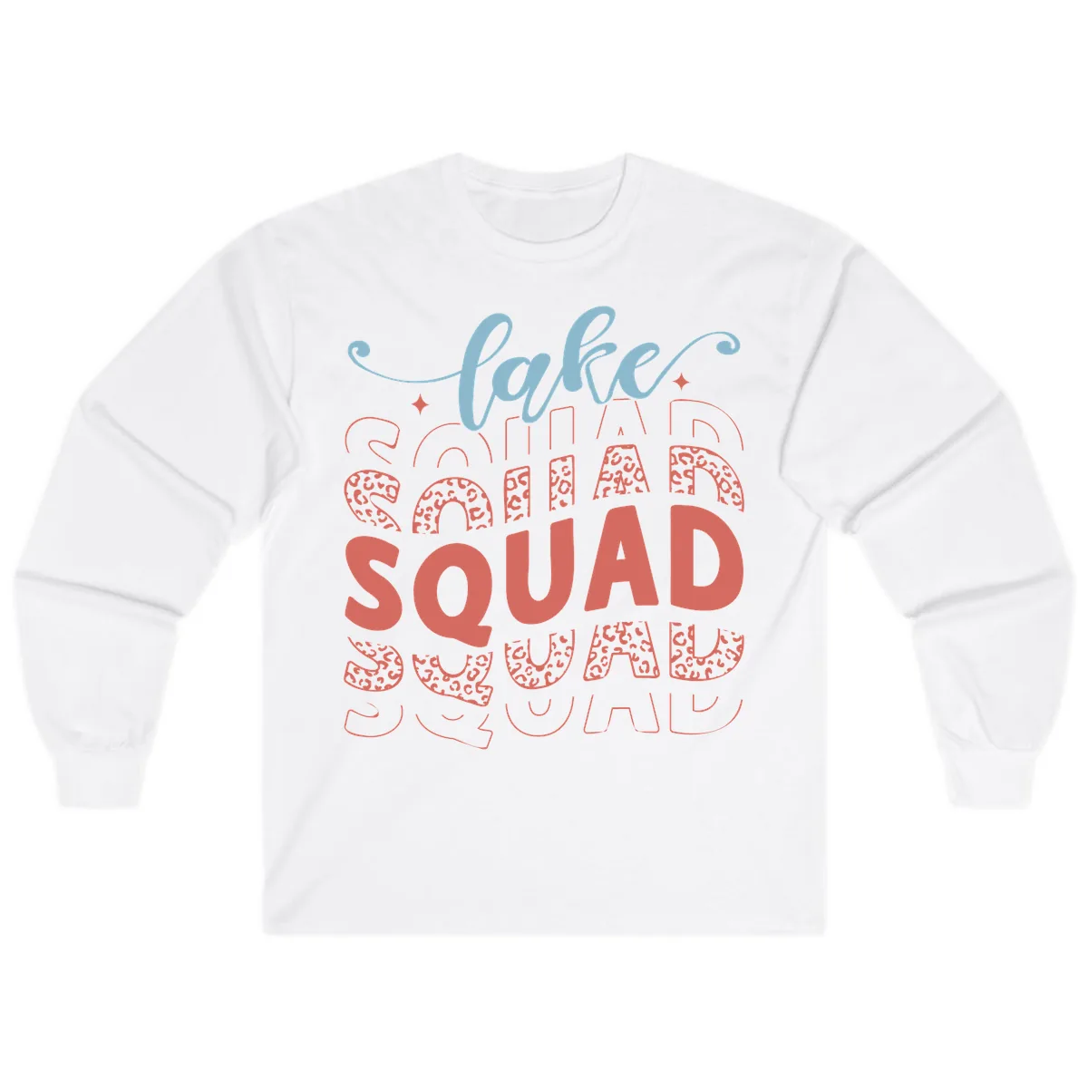 Lake Squad Lifestyle Design Long Sleeve in White