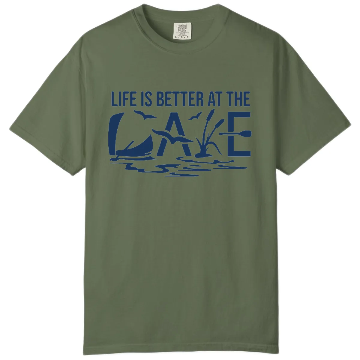 Life Is Better At The Lake Comfort Color in Sage