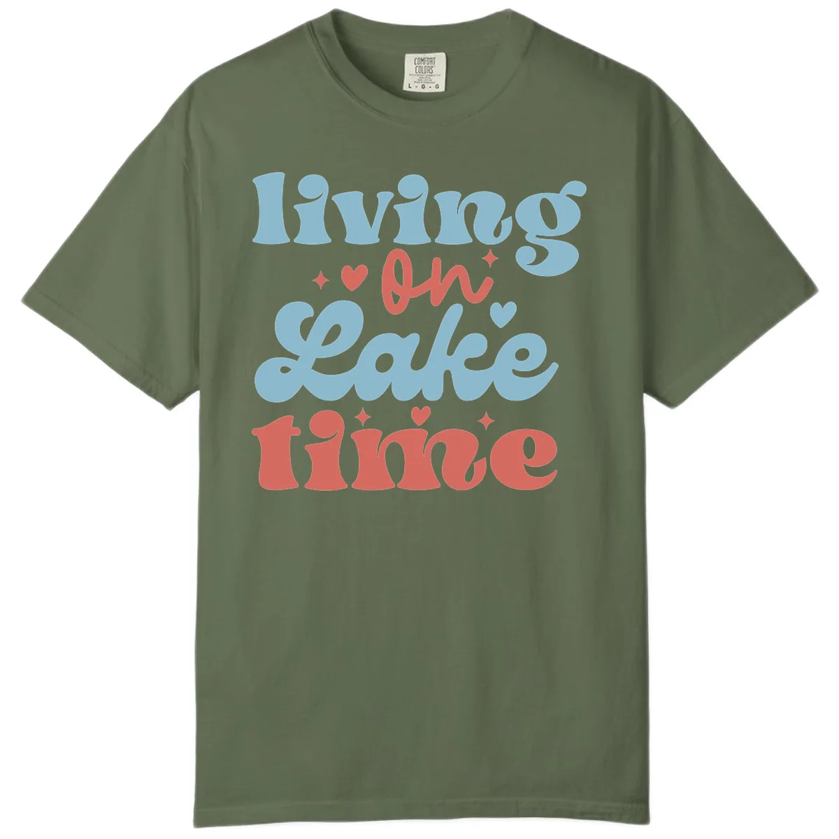 Living On Lake Time Design Comfort Color in Sage