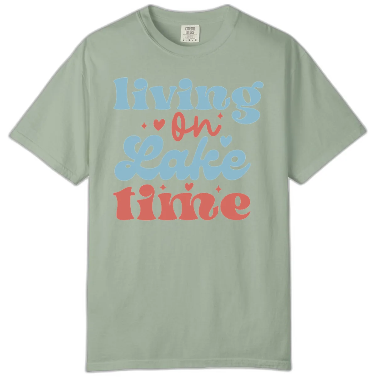 Living On Lake Time Design Comfort Color in Bay