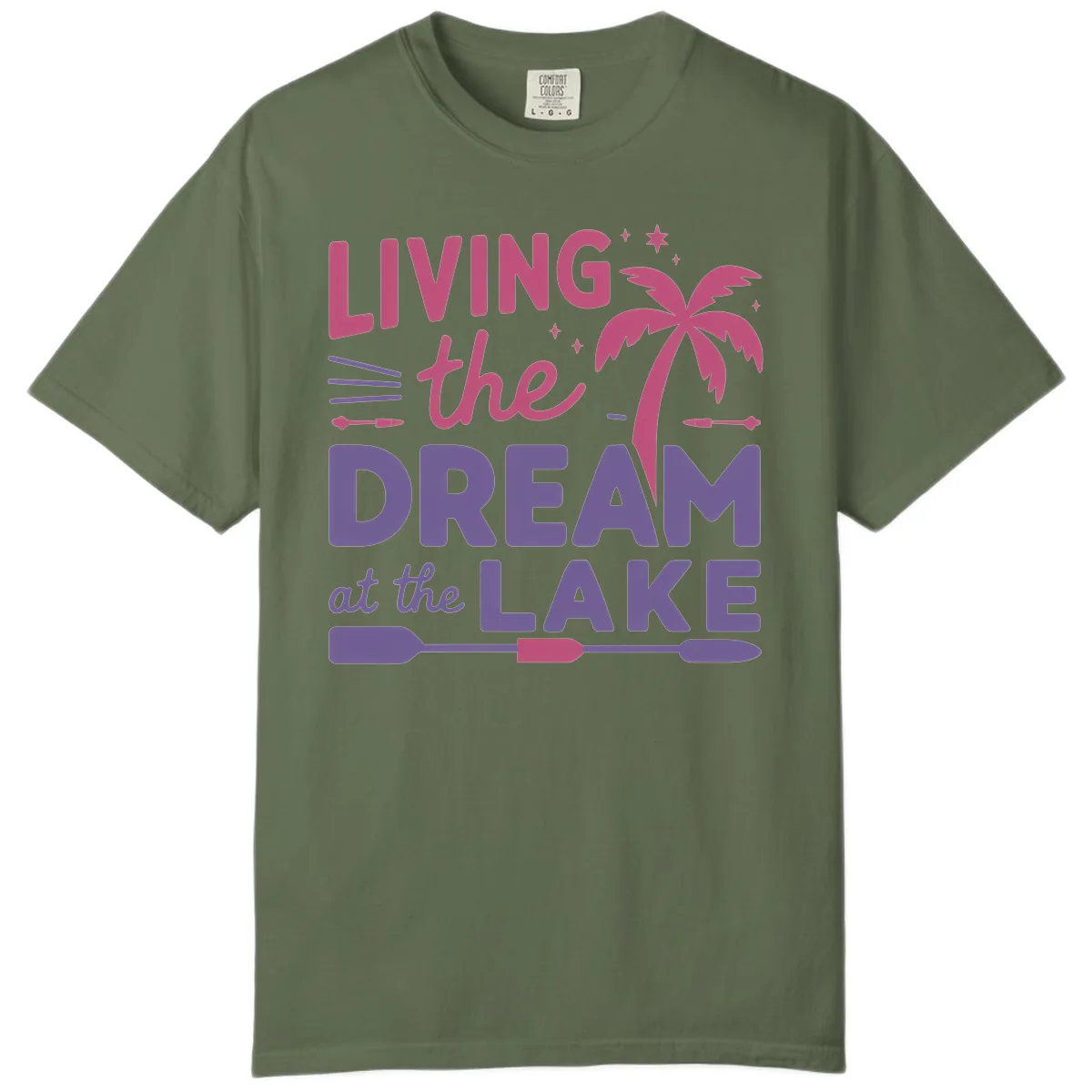 Living The Dream At The Lake Comfort Color in Sage