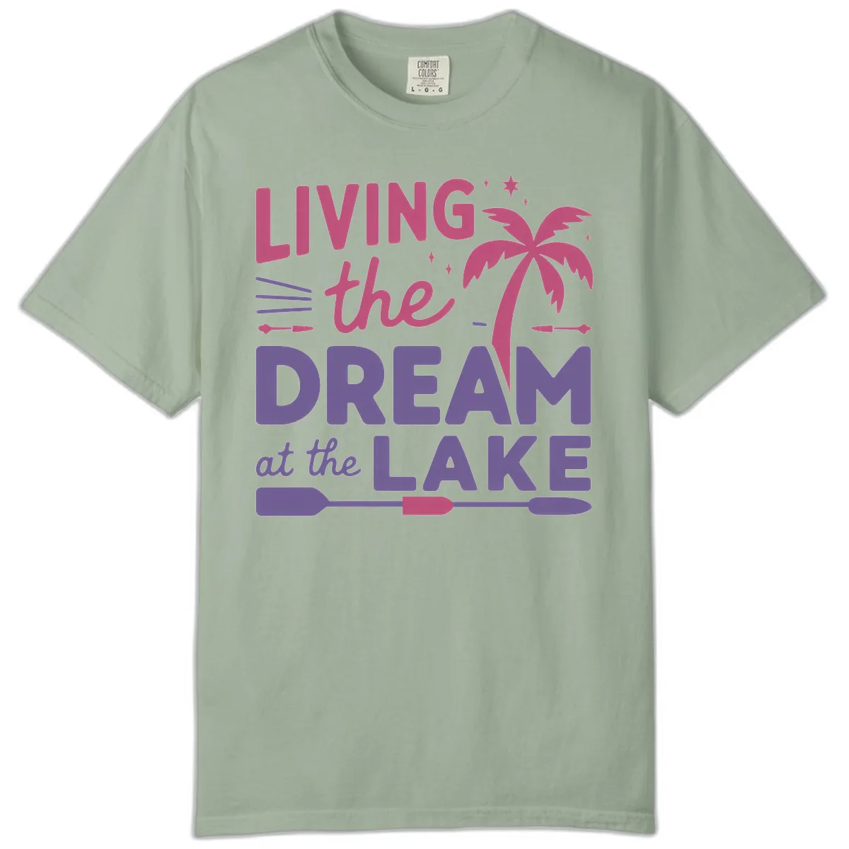 Living The Dream At The Lake Comfort Color in Bay