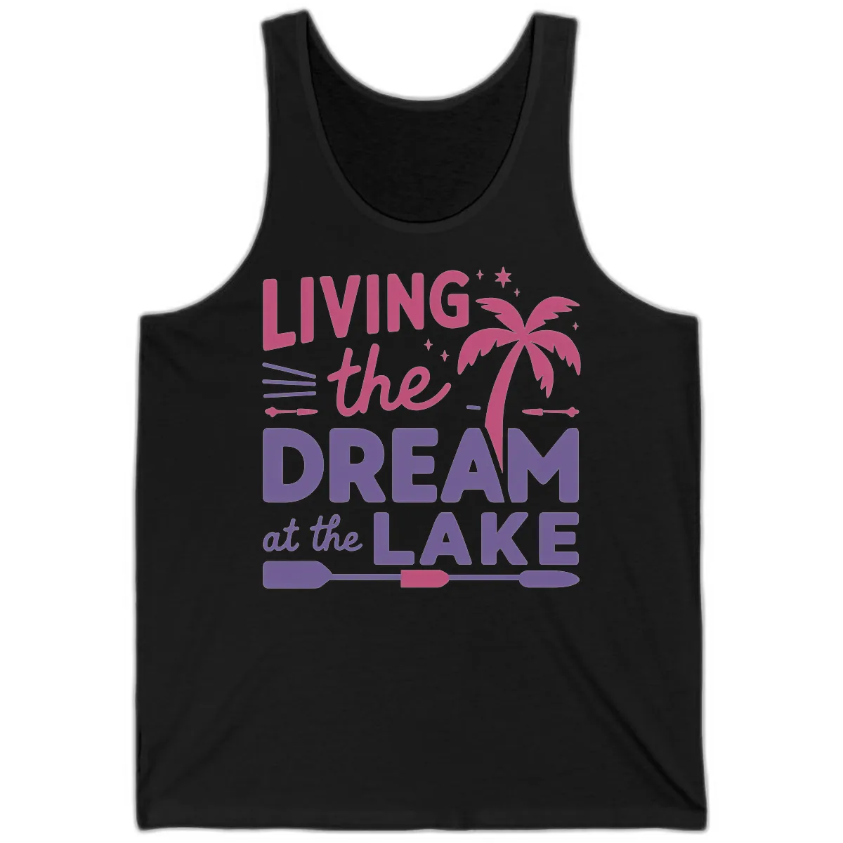 Living The Dream At The Lake Tank in Black