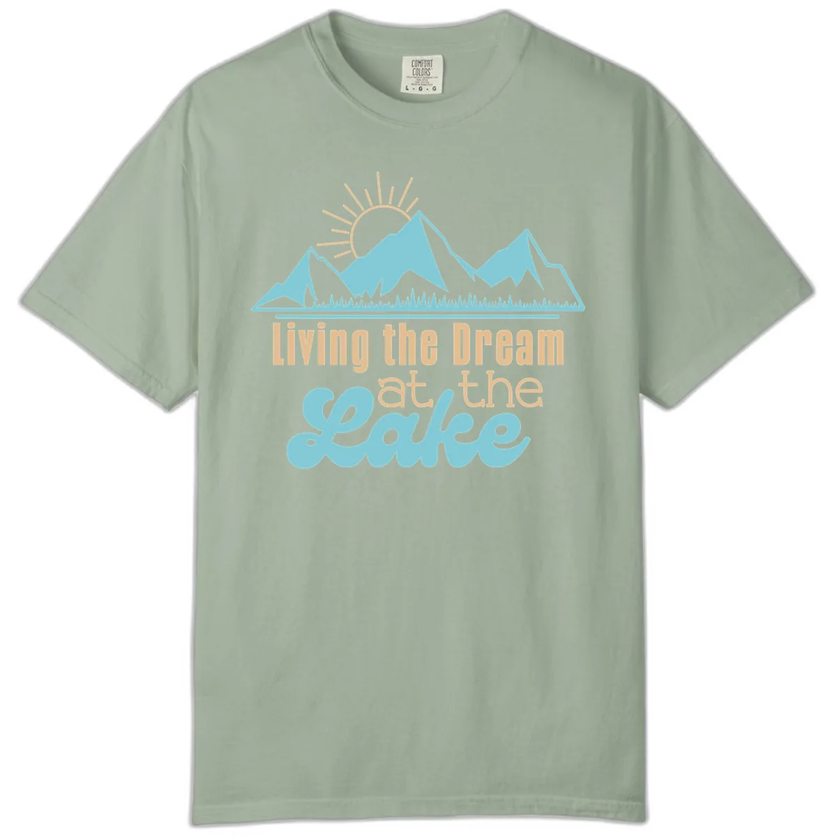 Living The Dream At The Lake Comfort Color in Bay