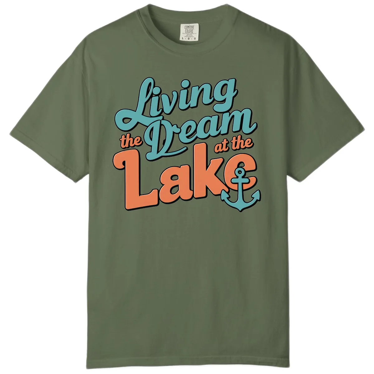 Living The Dream At The Lake Comfort Color in Sage