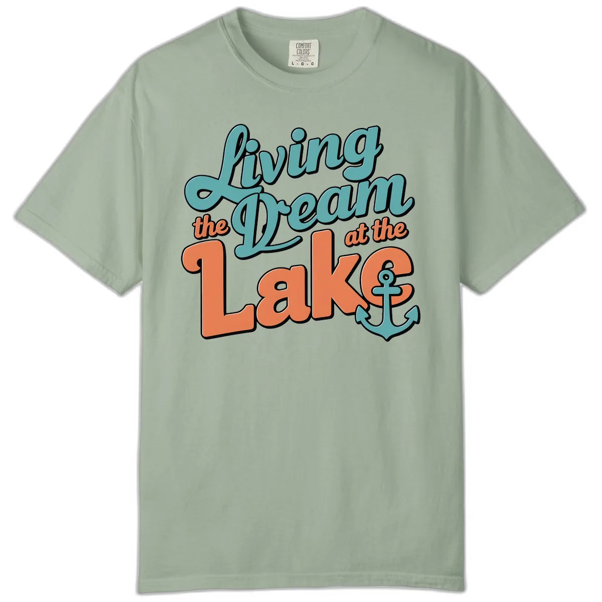 Living The Dream At The Lake Comfort Color in Bay
