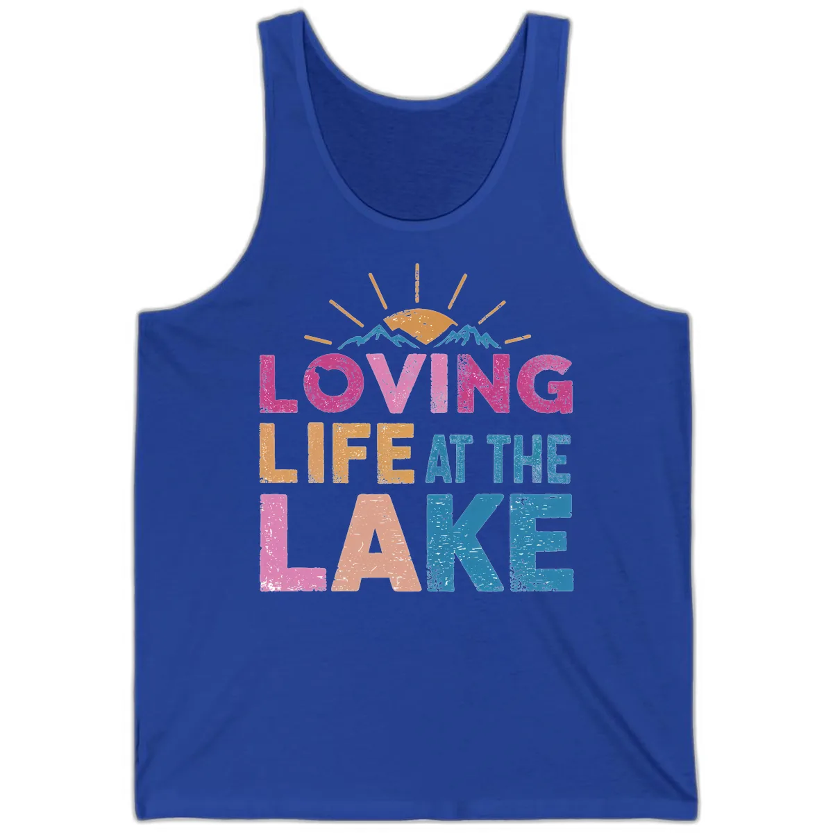 Loving Life At The Lake Tank in True Royal
