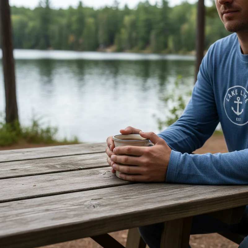 The Everyday Lake Tee: Comfort That Lasts - Lake Life Shirt Co