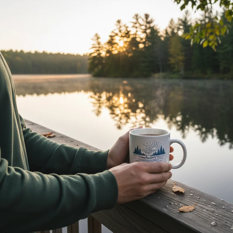 Our Favorite Scenic Illustrations: Capturing Lake Moments - Lake Life Shirt Co