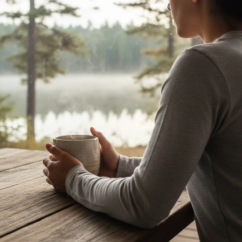 The Quiet Charm of Cabin Mornings: Apparel for Slow Starts - Lake Life Shirt Co