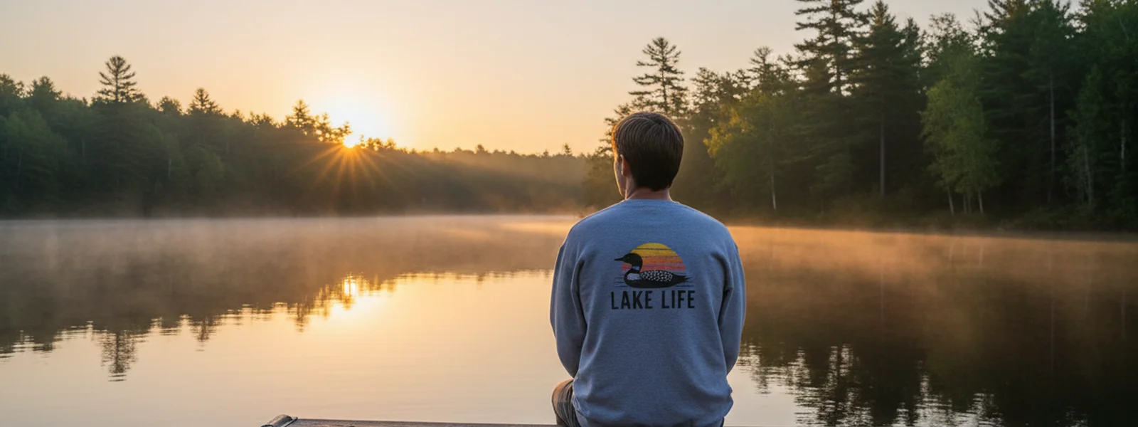 The Quiet Confidence of a Lake Life Crewneck - Lake Life Shirt Co