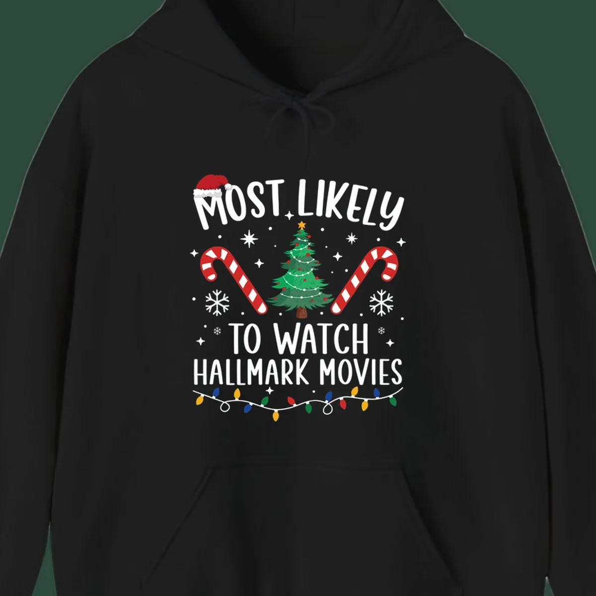Most Likely To Watch Hallmark Movies Christmas T-Shirt