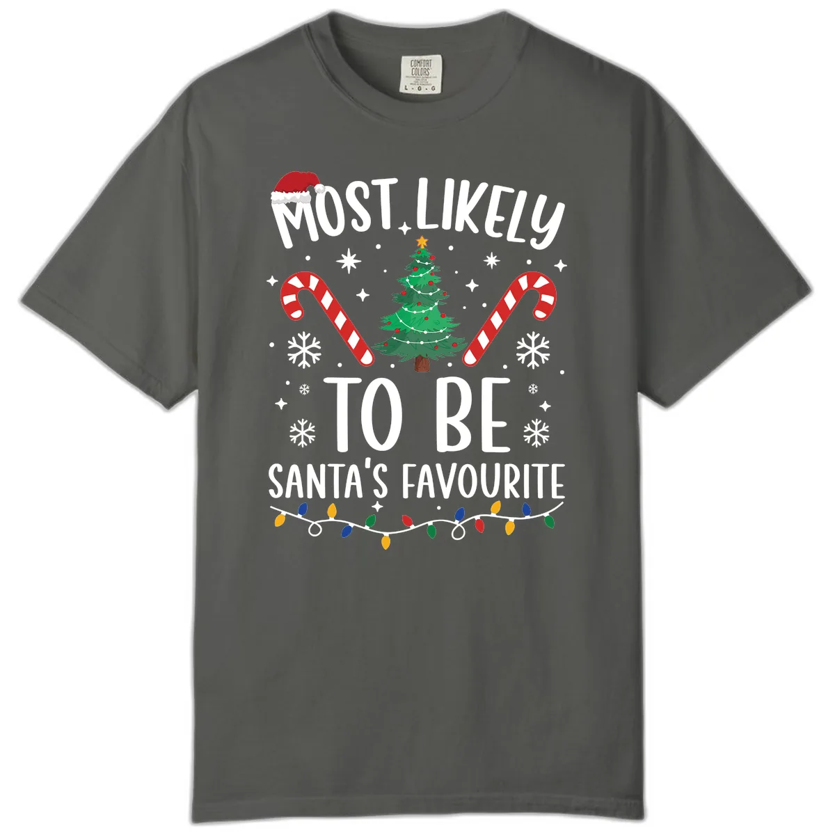 Most Likely To Be Santa's Favourite Comfort Color in Pepper