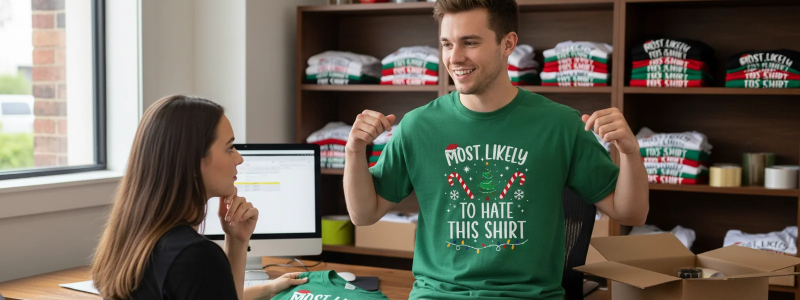 Matching Christmas Shirts — Contact Matching Christmas Shirts