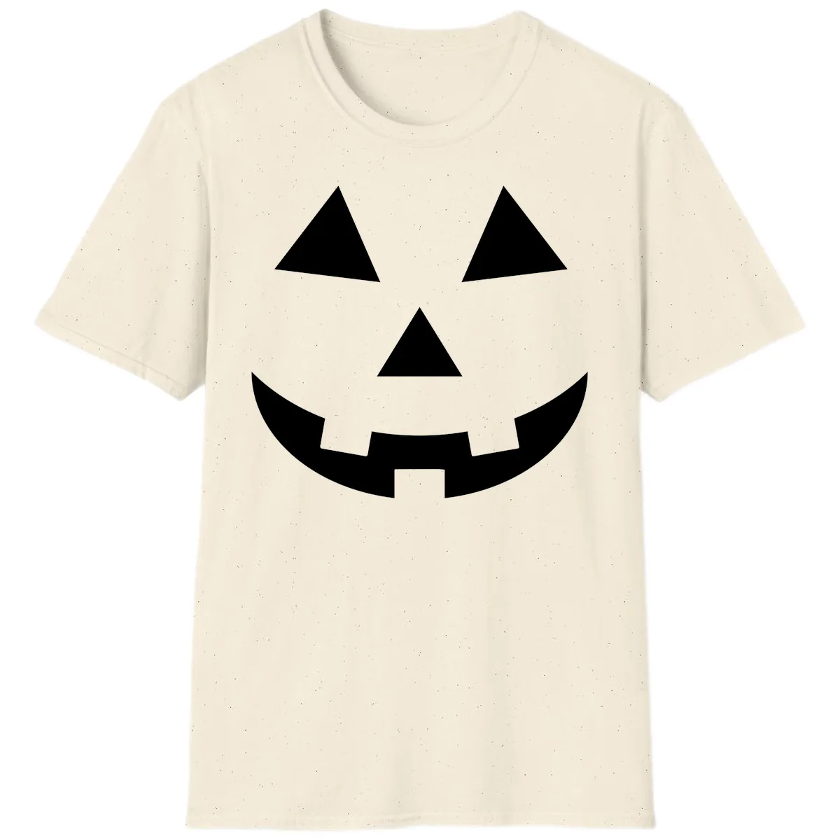 Classic Jack-o-Lantern Face T-Shirt in Natural