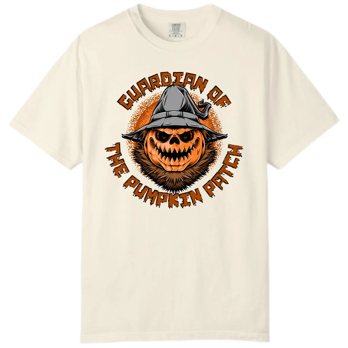 Guardian Of The Pumpkin Patch Comfort Color in Ivory
