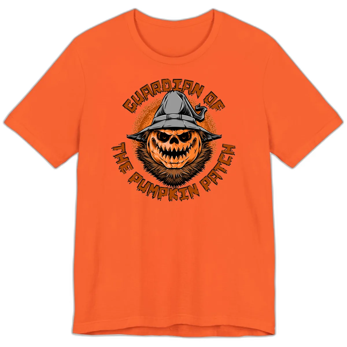 Guardian Of The Pumpkin Patch Premium T-Shirt in Orange