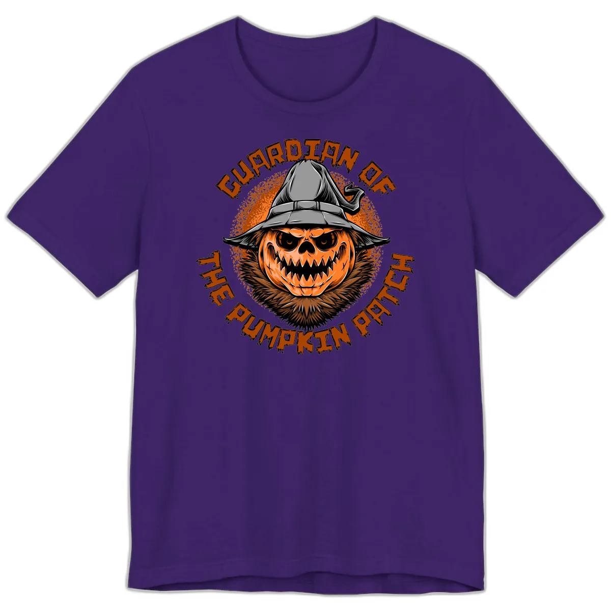 Guardian Of The Pumpkin Patch Premium T-Shirt in Team Purple
