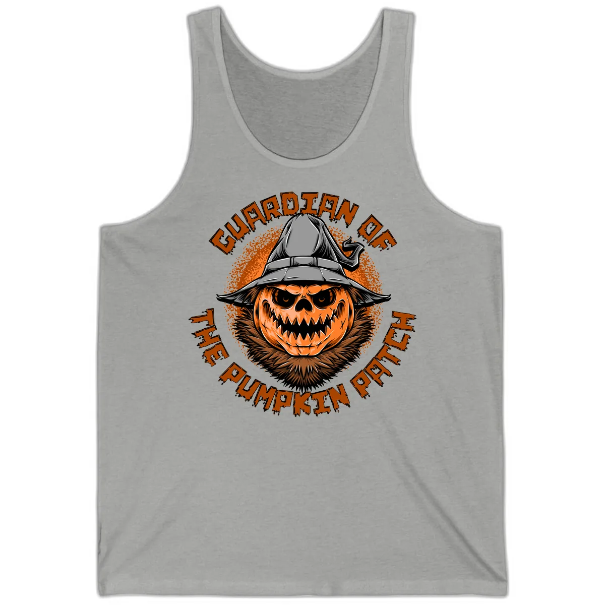 Guardian Of The Pumpkin Patch Tank in Athletic Heather