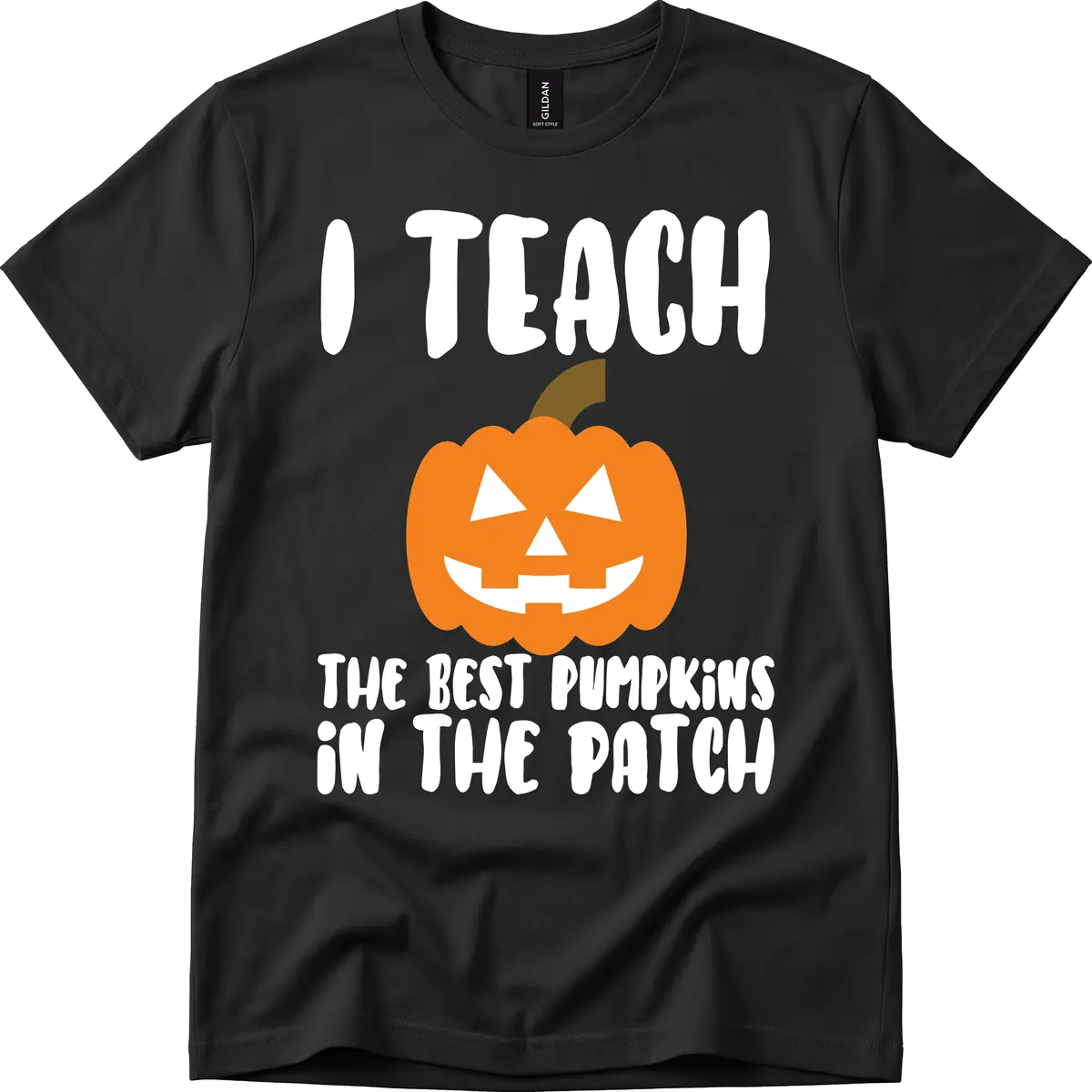 I Teach The Best Pumpkins In The Patch T-Shirt in Black