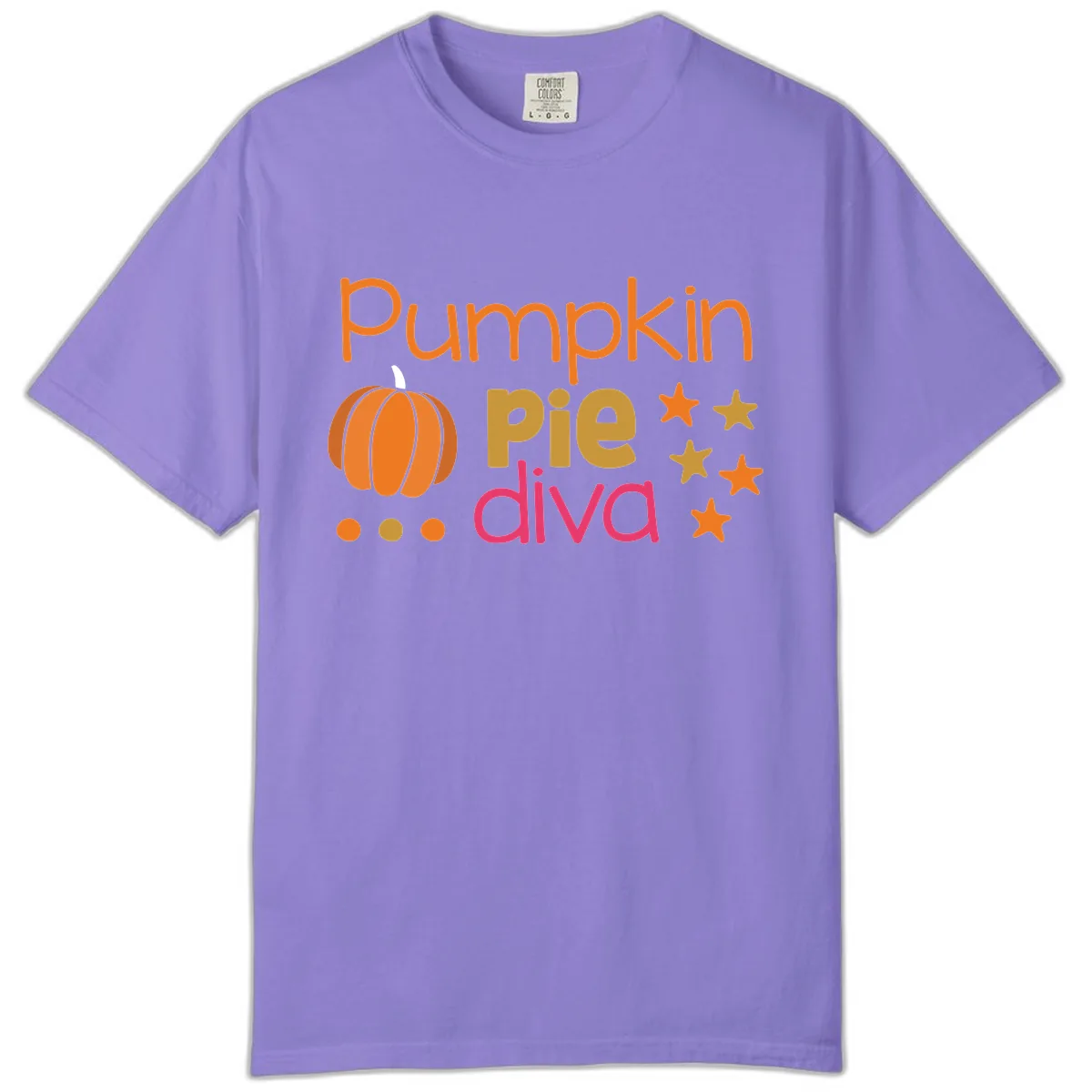 Pumpkin Pie Diva Comfort Color in Violet