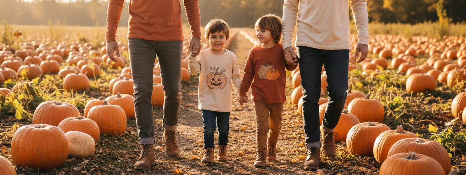 Dress Your Squad: Matching Pumpkin Patch Shirts for Family Fun - Pumpkin Shirts