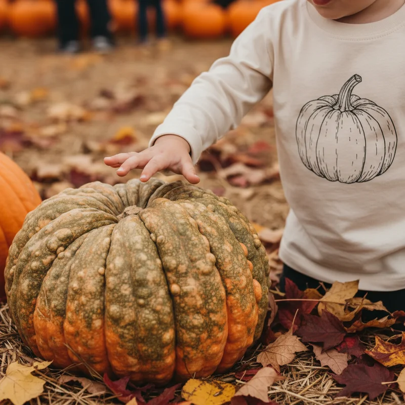 Kids' Pumpkin Patch Outfits: Playful and Cozy for Little Explorers - Pumpkin Shirts