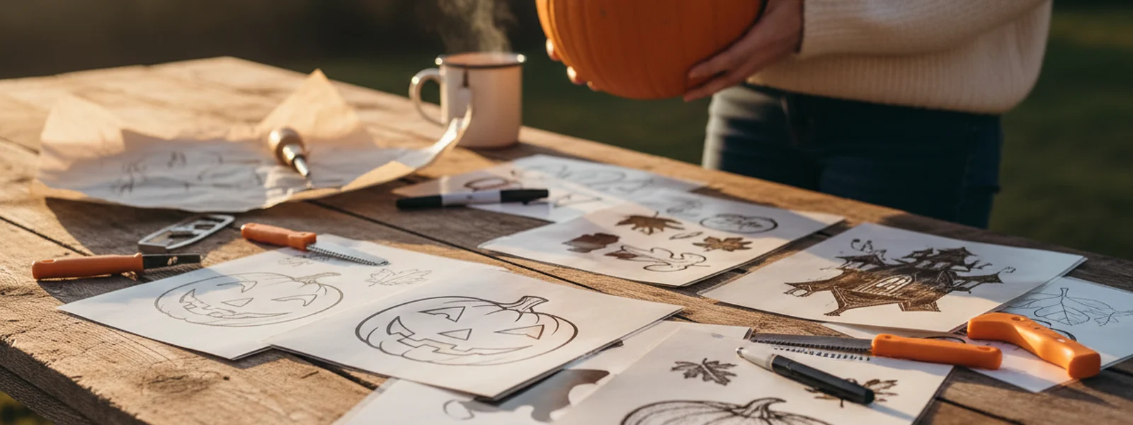 Pumpkin Carving Stencils: 12 Faces from Cute to Sinister - Pumpkin Shirts