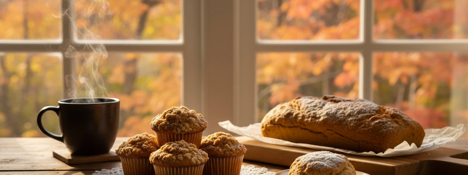 Pumpkin Spice Baked Goods: Recipes for Your Coziest Autumn Mornings - Pumpkin Shirts