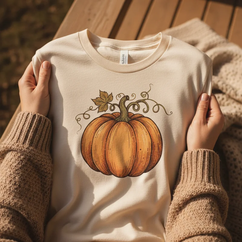 The Story Behind Our Hand-Drawn Pumpkin Designs - Pumpkin Shirts