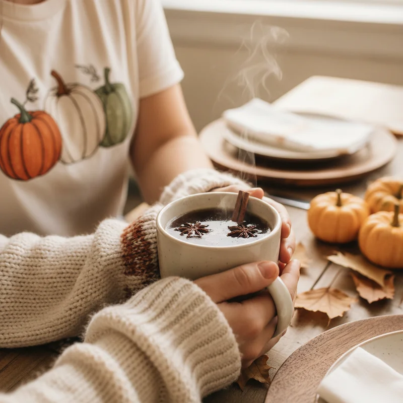 Styling Your Pumpkin Shirt for a Casual Friendsgiving Gathering - Pumpkin Shirts