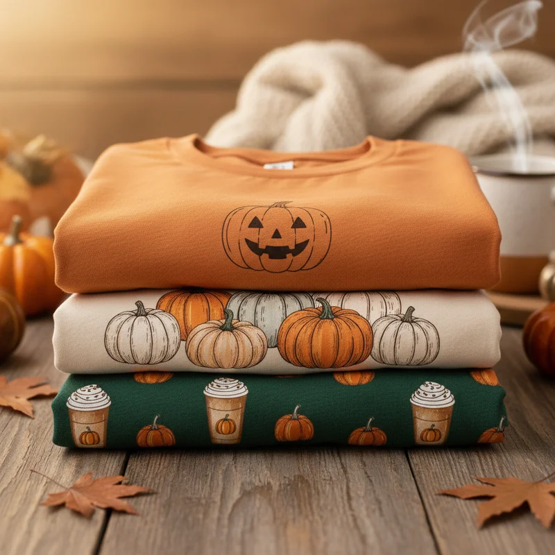 Long Sleeve Pumpkin Shirts