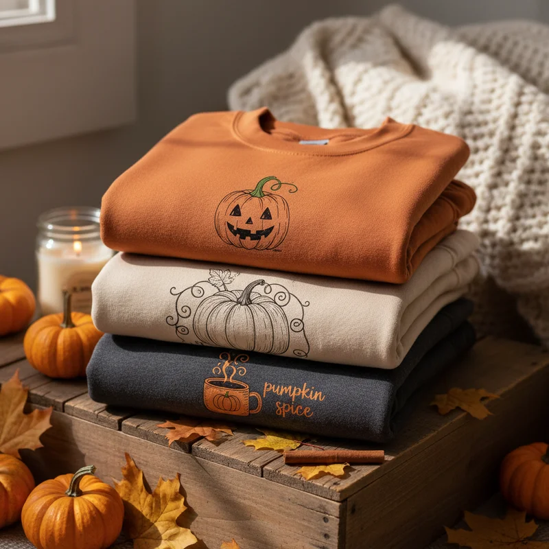 Pumpkin Sweatshirts
