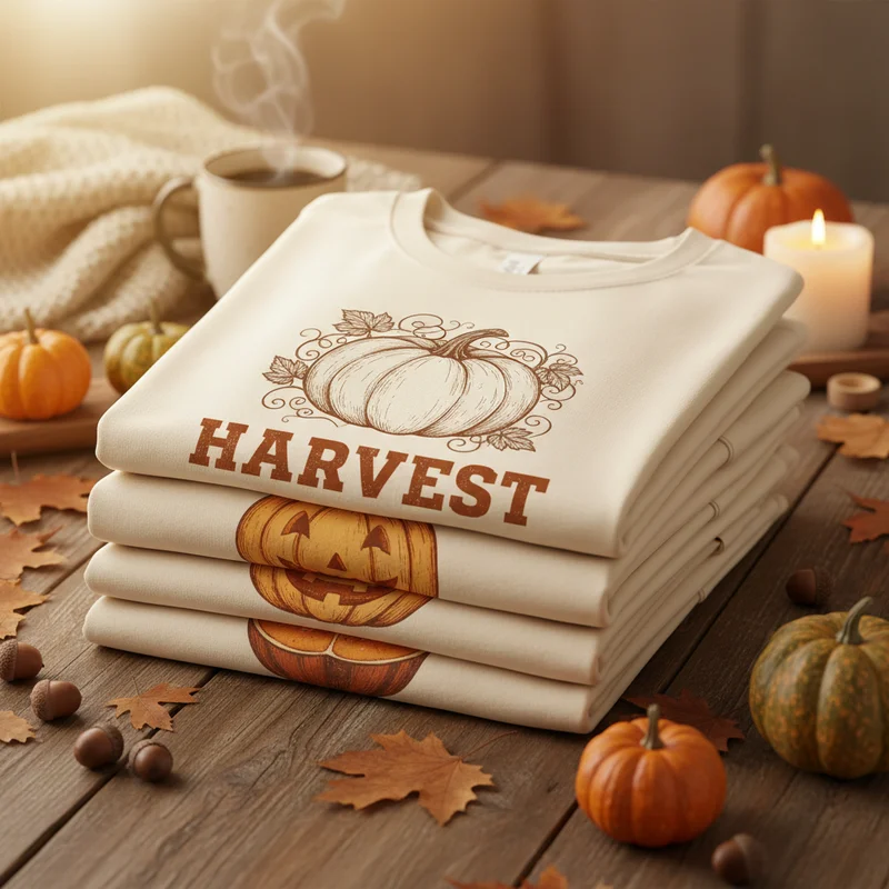 Vintage Pumpkin Shirts