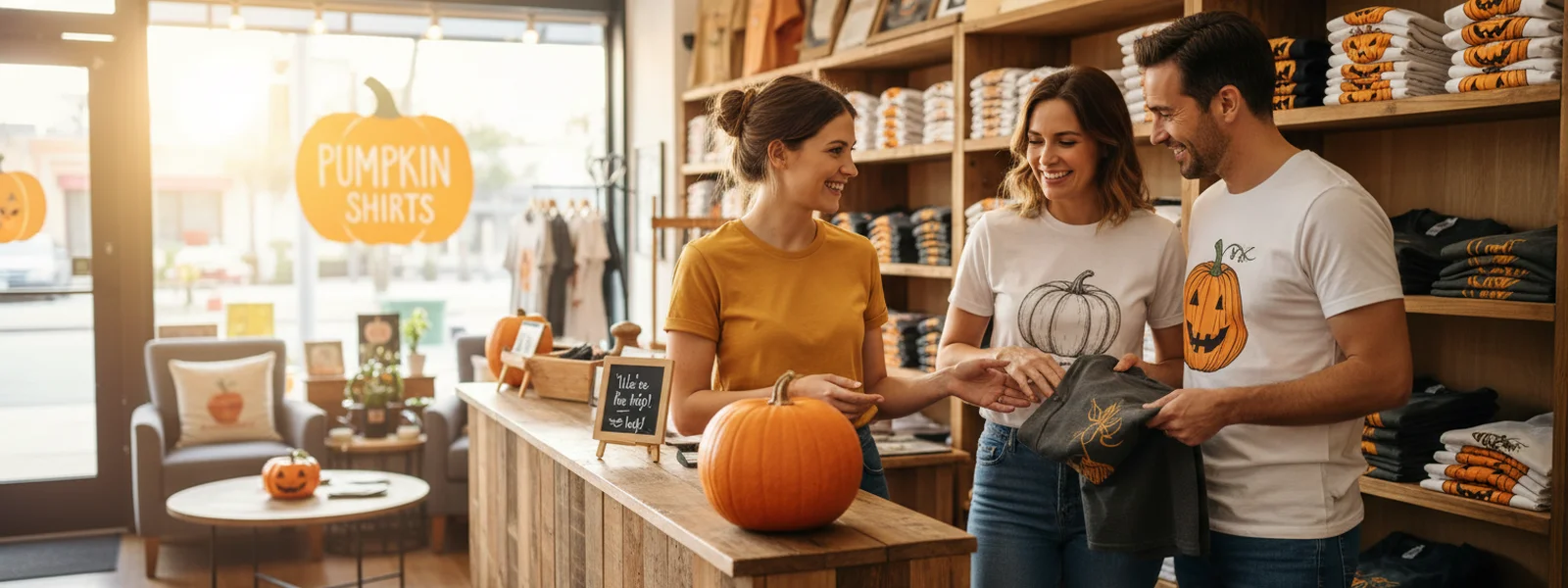 Pumpkin Shirts — Contact Us
