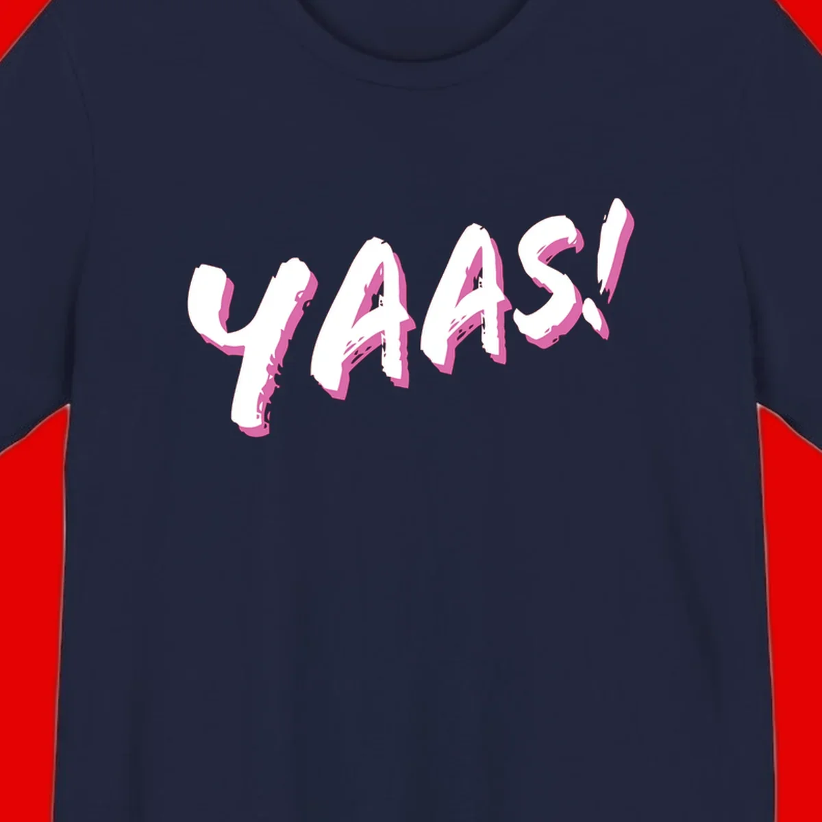 Abstract wavy shapes design with layered white and magenta flowing forms creating a three-dimensional modern art effect